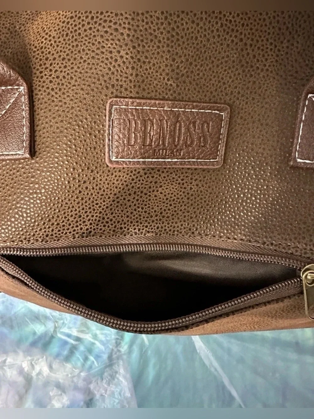 Benoss Milan Large Duffel Bag Brown 